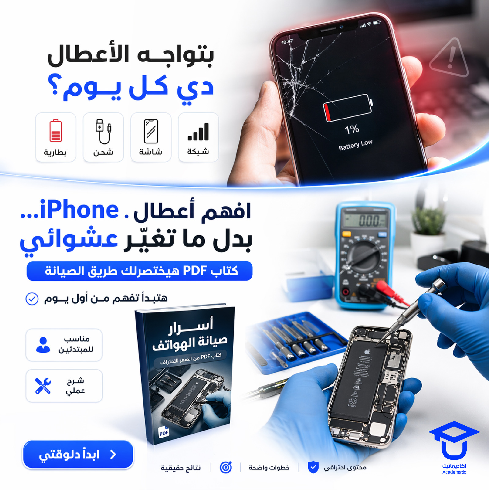جربت تتعلم من فيديوهات ومفيش نتيجة